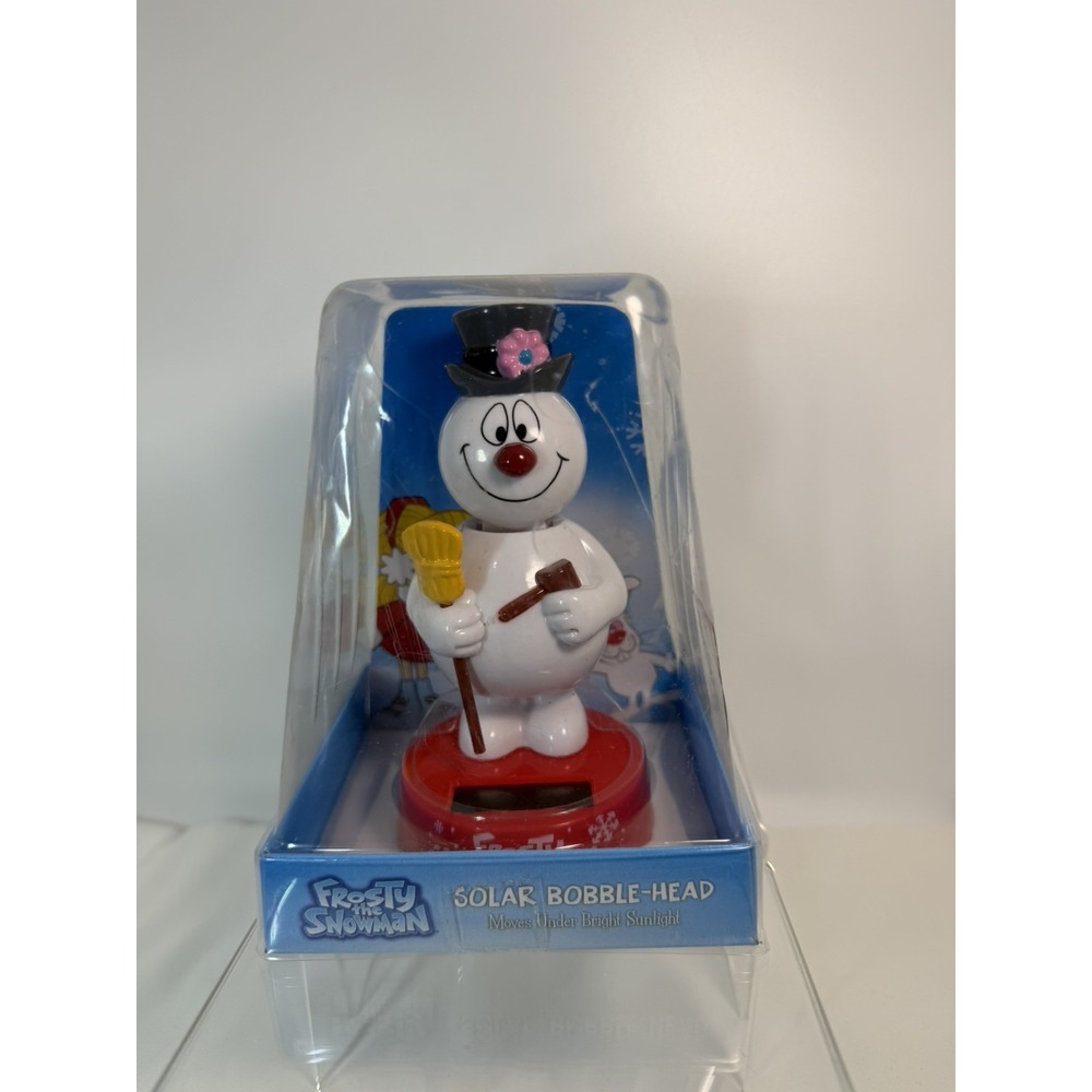 Frosty The Snowman Solar Bobble-Head